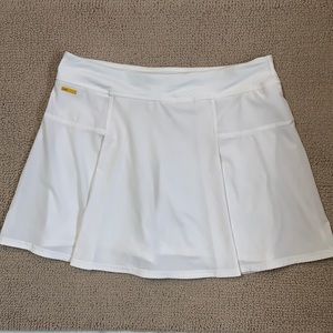 Lole white tennis skirt, women’s size S